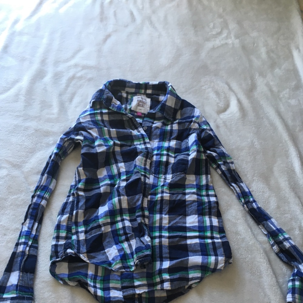 Spring colored flannel shirt